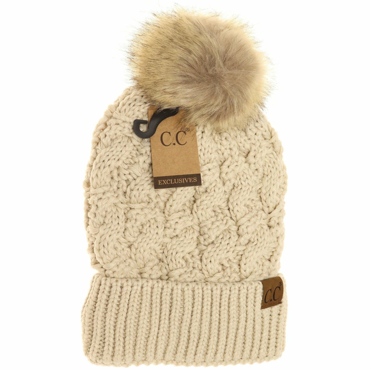 Ribbed CC Beanie