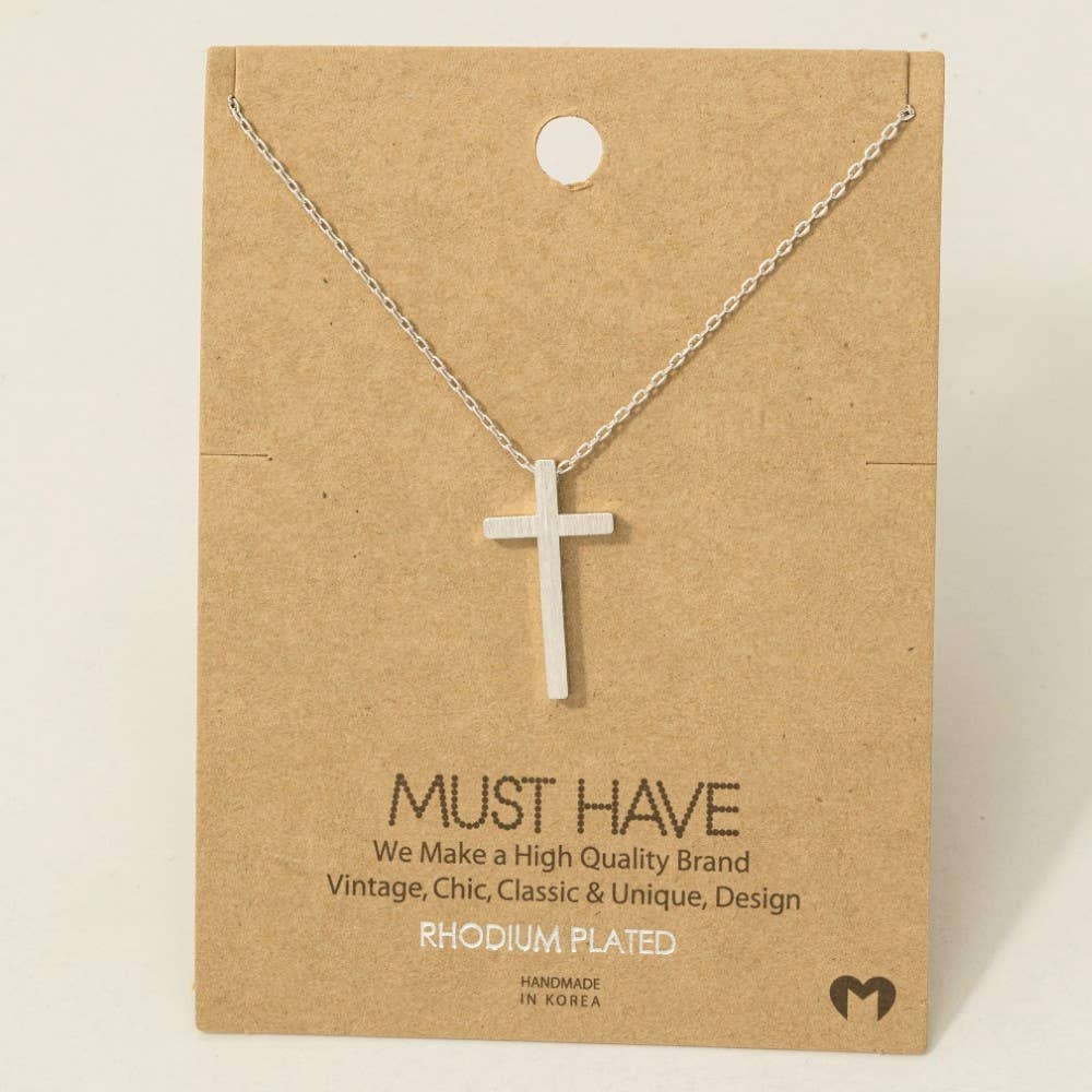 Cross Pendant Necklace