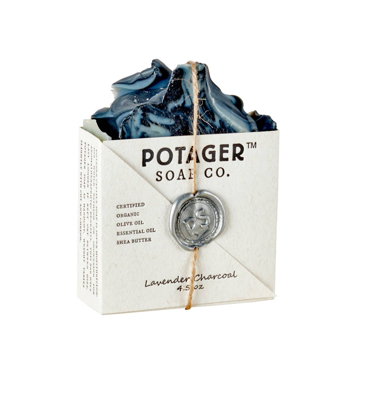 Lavender Charcoal Wrapped – Cleansing Ritual Bar