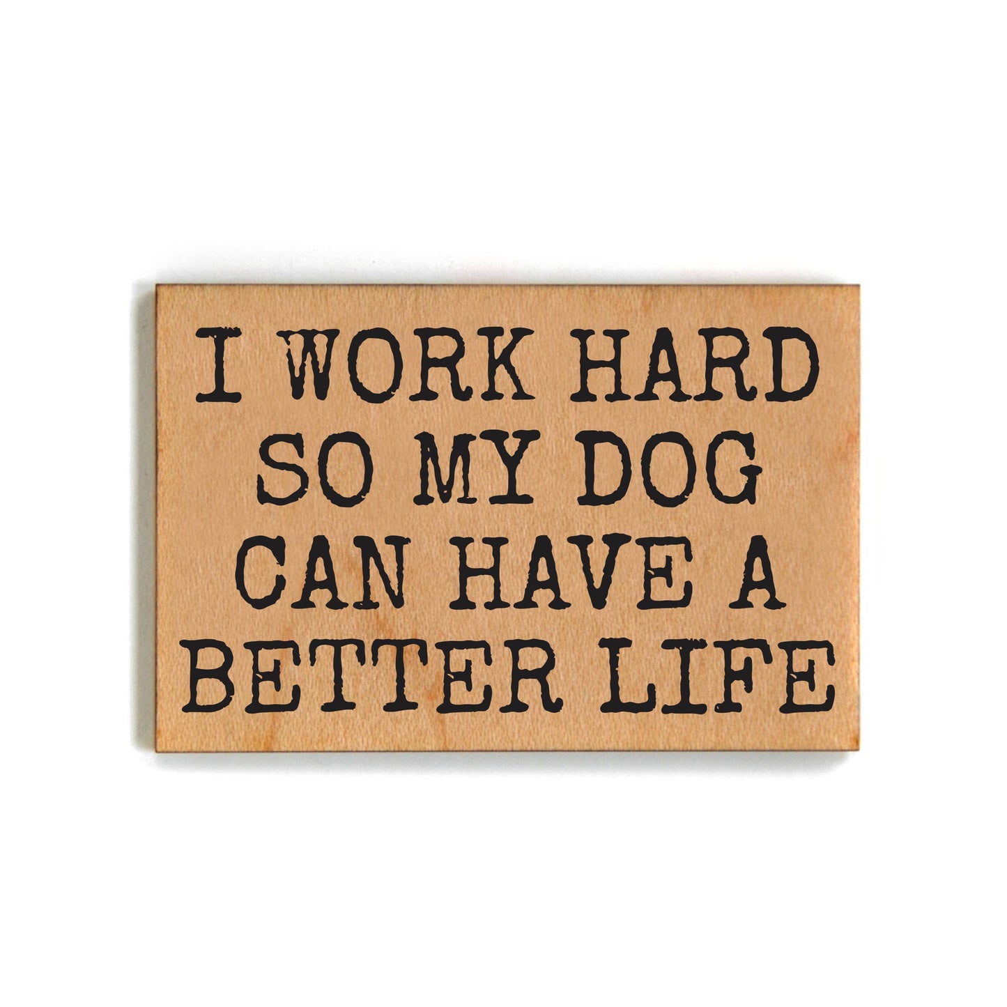 Dog Can Have A Better Life Magnets